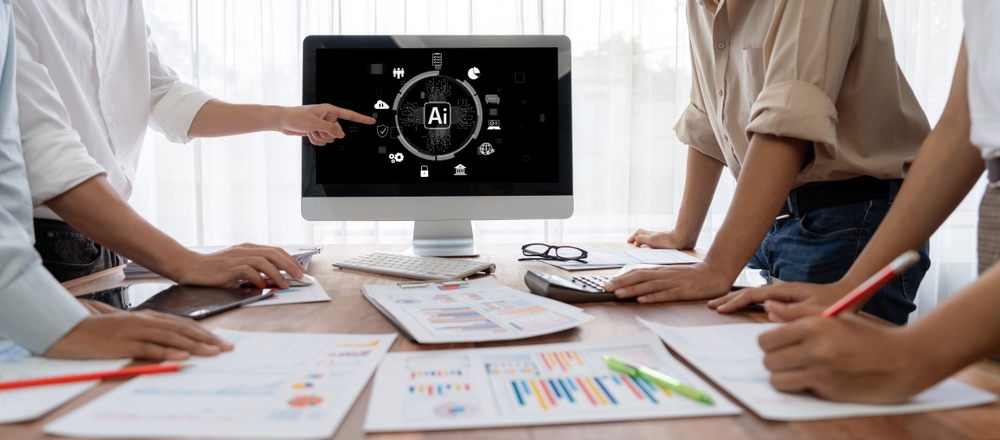 intérim et IA, équipe d'Adaptel innove