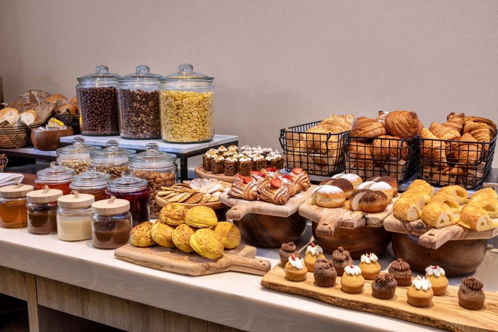 Petit-déjeuner d'hôtel