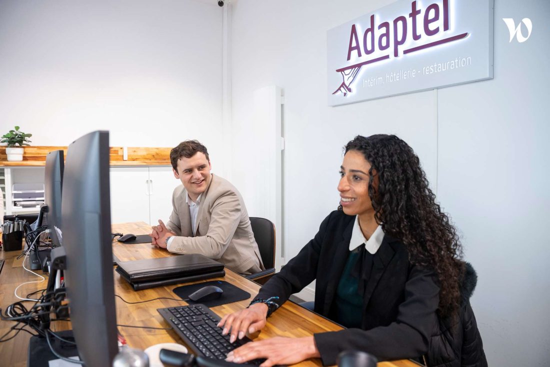 Sélection de profil par Adaptel agence intérim paris